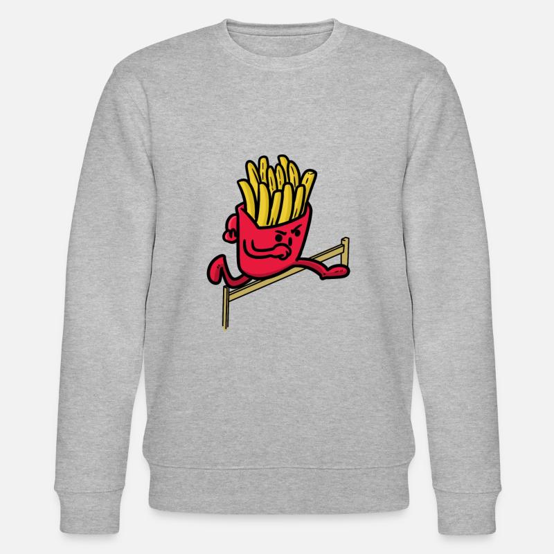 Frise en cours d'exécution - Sweat bio CHANGER Stanley/Stella Unisexe - gris chiné