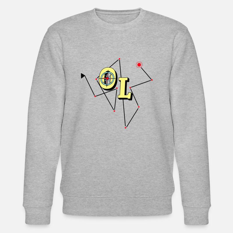 OL, course d'orientation - Sweat bio CHANGER Stanley/Stella Unisexe - gris chiné