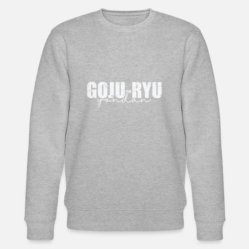 Goju-Ryu Yondan Arts martiaux chinois - Sweat bio CHANGER Stanley/Stella Unisexe - gris chiné