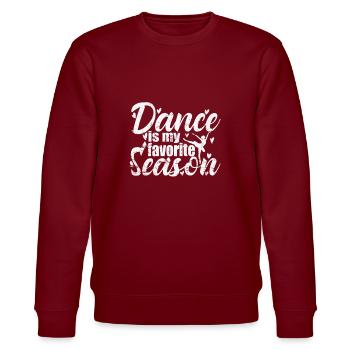La danse est mon ballet de saison préféré - Sweat bio CHANGER Stanley/Stella Unisexe - bordeaux - Devant - Nik (191cm) & Marisol (170cm)