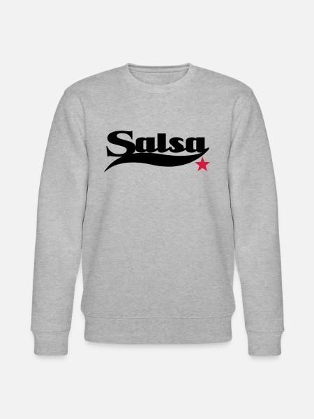 Salsa - Salsa Dance Shirt - Stanley/Stella CHANGER Unisex Organic Sweatshirt - heather grey
