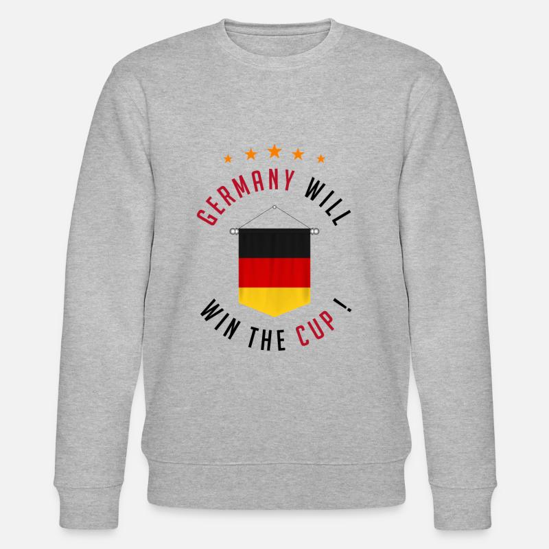 Germany Will Win The Cup ! - Sweat bio CHANGER Stanley/Stella Unisexe - gris chiné