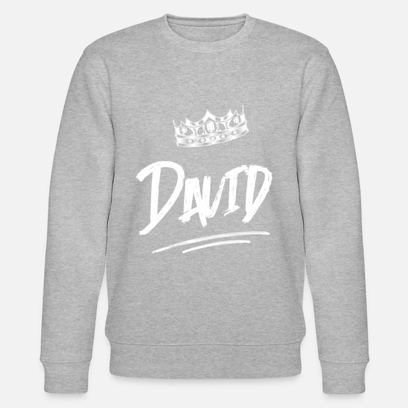 David - Stanley/Stella CHANGER Unisex Organic Sweatshirt - heather grey