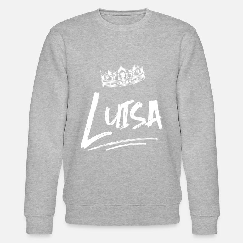 Luisa - Stanley/Stella Unisex Bio-Sweatshirt CHANGER  - Grau meliert
