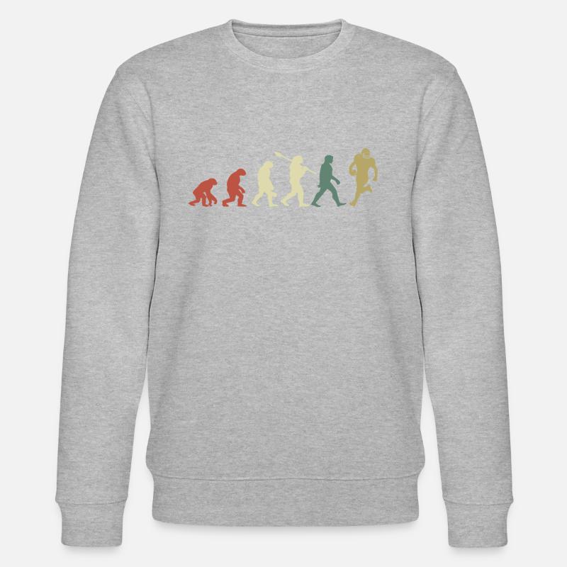 Evolution Rugby - Stanley/Stella Unisex Bio-Sweatshirt CHANGER  - Grau meliert
