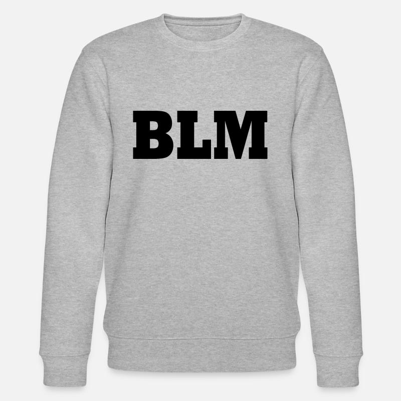 Blm - Stanley/Stella Unisex Bio-Sweatshirt CHANGER  - Grau meliert