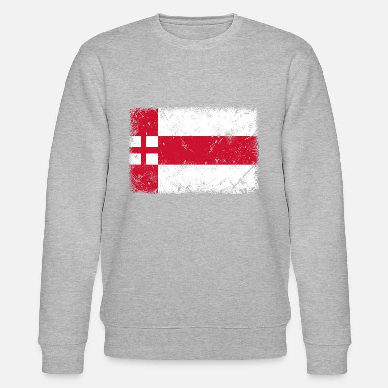 Amersfoort - Stanley/Stella Unisex Bio-Sweatshirt CHANGER  - Grau meliert