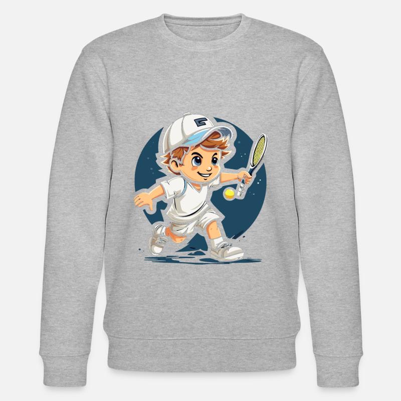 Tennis - Sweat bio CHANGER Stanley/Stella Unisexe - gris chiné