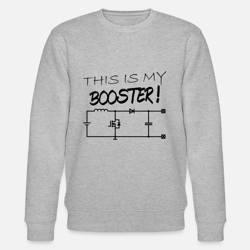 Schaltplan Booster Elektronik Hardware - Stanley/Stella Unisex Bio-Sweatshirt CHANGER - Grau meliert