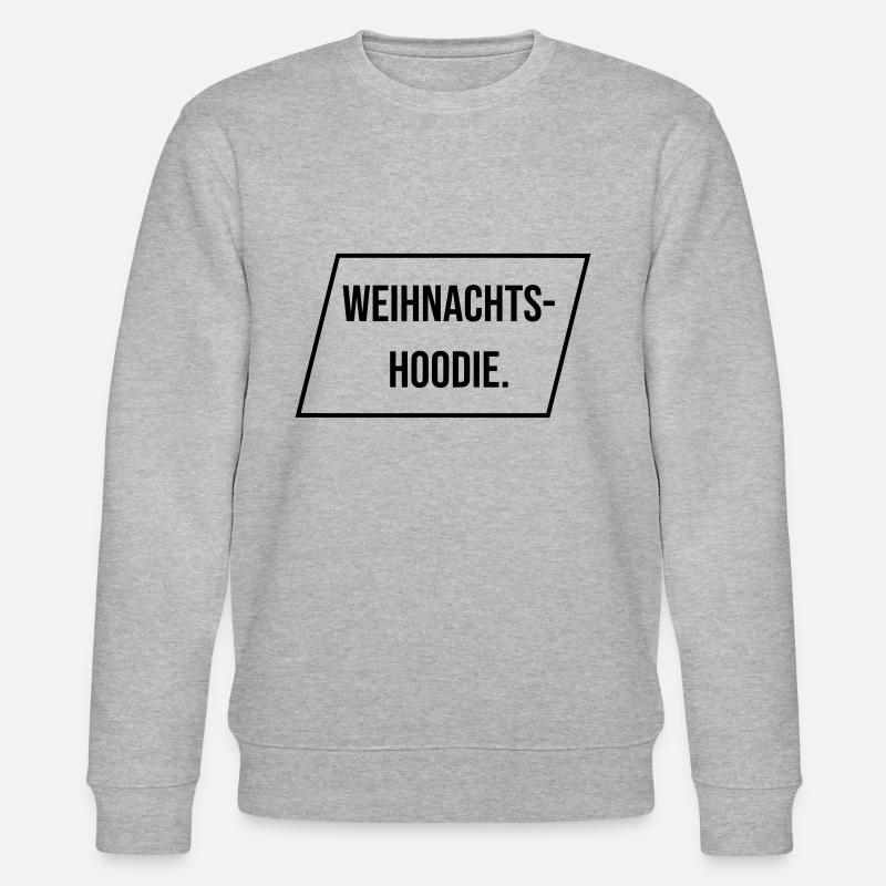 christmas, weihnachten - Stanley/Stella Unisex Bio-Sweatshirt CHANGER - Grau meliert
