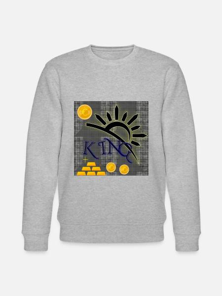 KING - Club WoW - Stanley/Stella CHANGER Unisex Organic Sweatshirt - heather grey