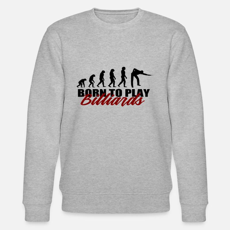 Billiard - Stanley/Stella Unisex Bio-Sweatshirt CHANGER  - Grau meliert