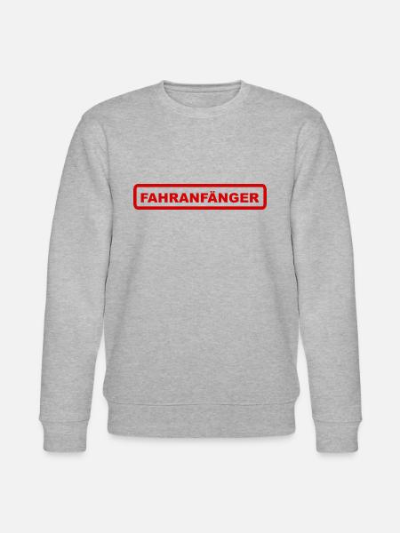 Fahranfänger - Stanley/Stella Unisex Bio-Sweatshirt CHANGER - Grau meliert
