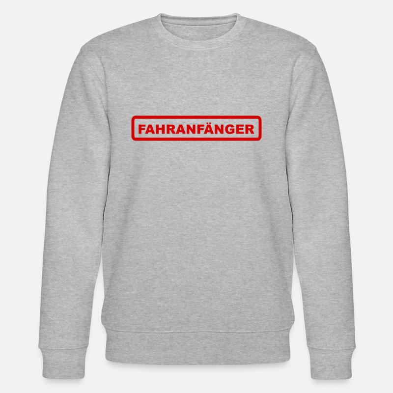 Fahranfänger - Stanley/Stella Unisex Bio-Sweatshirt CHANGER  - Grau meliert