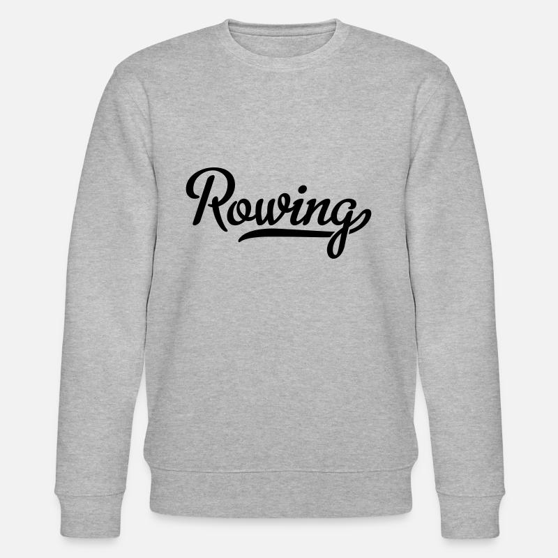 ROWING - Stanley/Stella Unisex Bio-Sweatshirt CHANGER  - Grau meliert