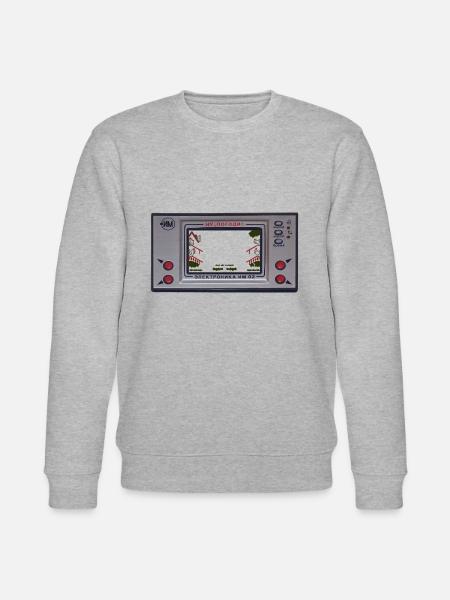 Nu pogodi game console - Stanley/Stella CHANGER Unisex Organic Sweatshirt - heather grey