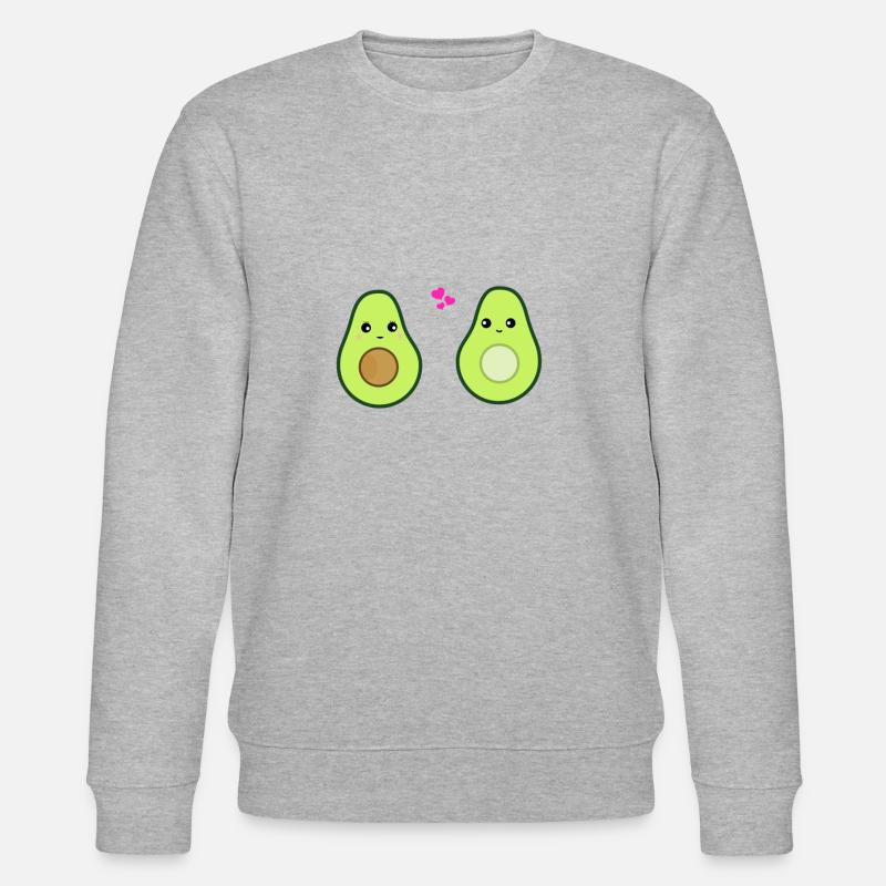 avocado - Stanley/Stella Unisex Bio-Sweatshirt CHANGER  - Grau meliert