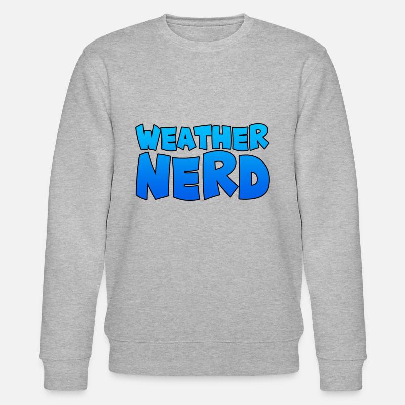 Weather Nerd - Stanley/Stella Unisex Bio-Sweatshirt CHANGER  - Grau meliert