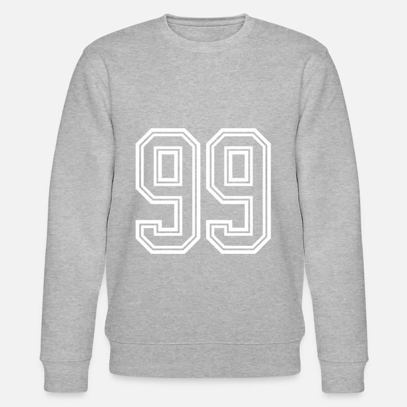 Symbole numérique 99 - Sweat bio CHANGER Stanley/Stella Unisexe - gris chiné