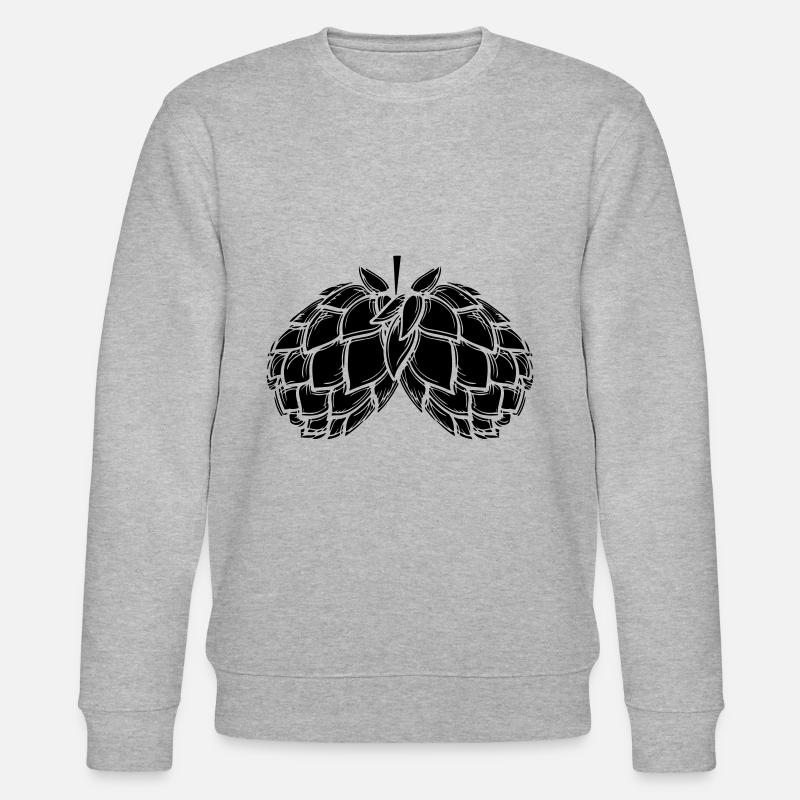 hopfen - Stanley/Stella Unisex Bio-Sweatshirt CHANGER  - Grau meliert