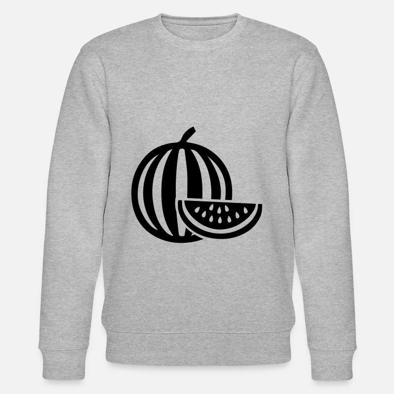 Fruit du melon - Sweat bio CHANGER Stanley/Stella Unisexe - gris chiné