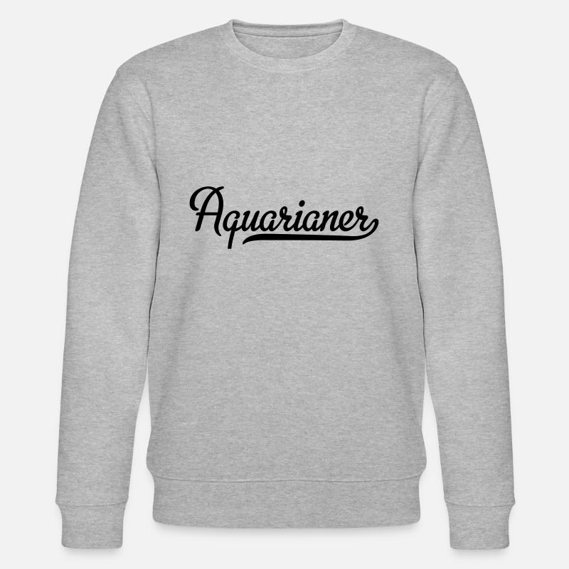 Aquarianer - Stanley/Stella Unisex Bio-Sweatshirt CHANGER  - Grau meliert