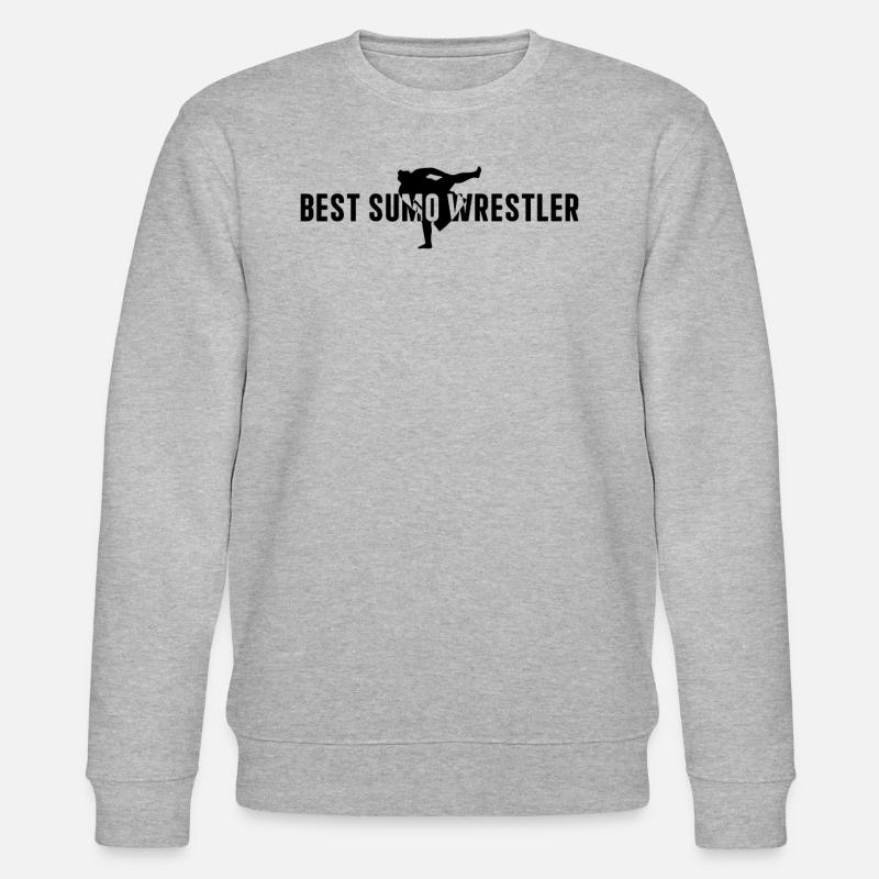 Meilleur lutteur de sumo - Lutteur de sumo Combattant de sumo - Sweat bio CHANGER Stanley/Stella Unisexe - gris chiné