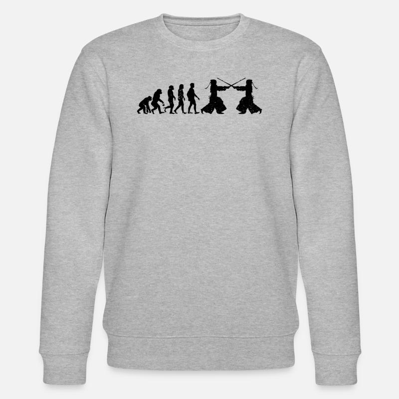 Kendo Evolution Kendo Combattant - Sweat bio CHANGER Stanley/Stella Unisexe - gris chiné