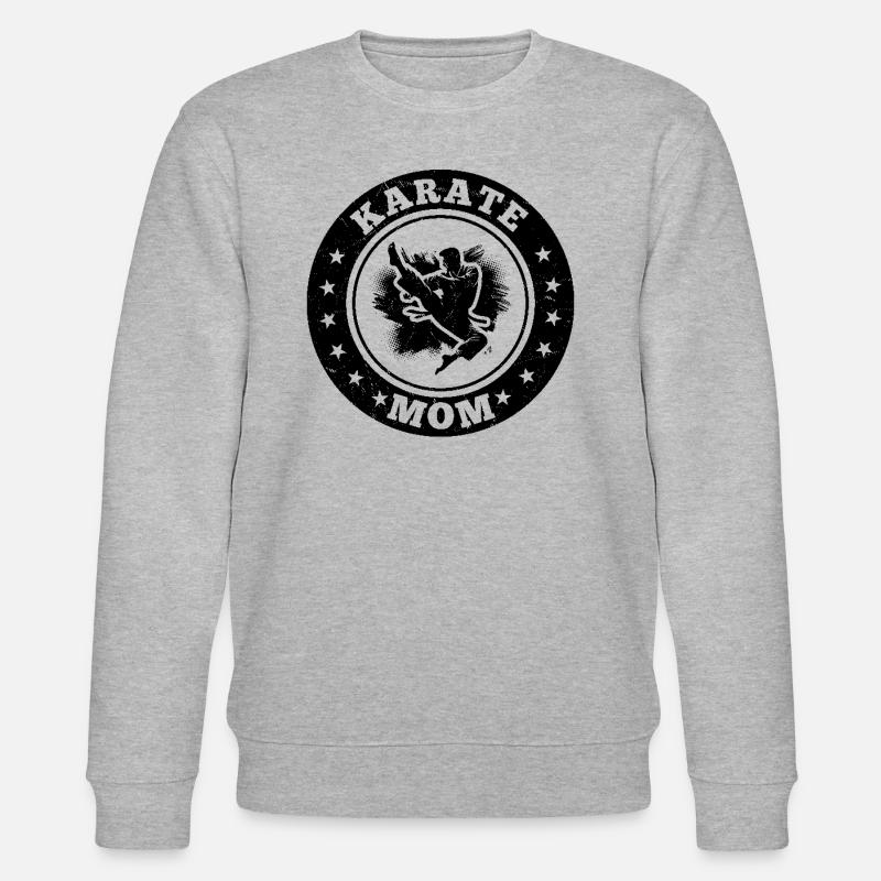 Karaté Maman Karaté - Sweat bio CHANGER Stanley/Stella Unisexe - gris chiné