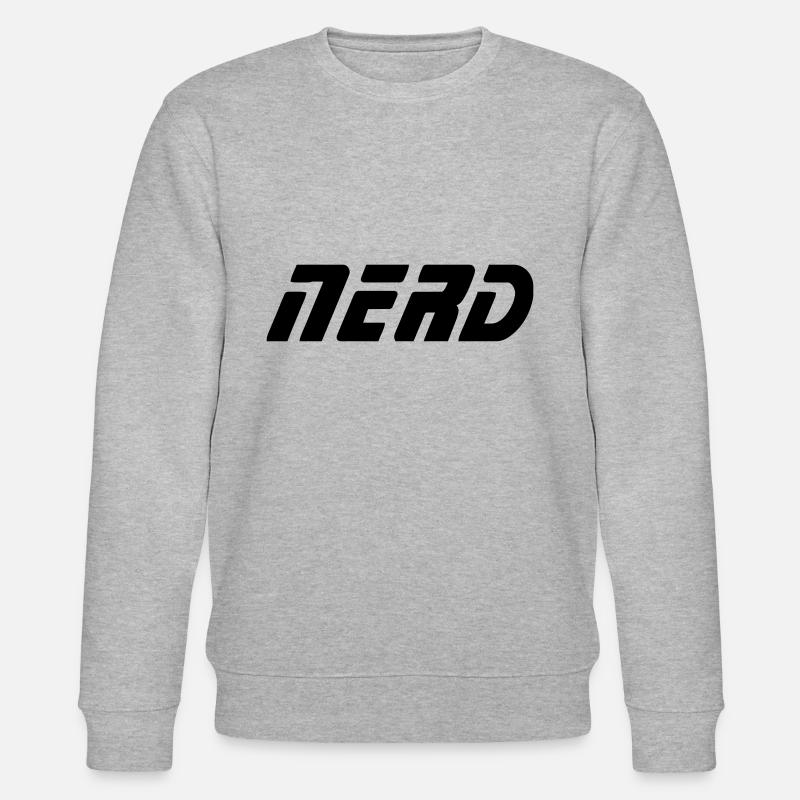 Star Tre Nerd Trekkie - Sweat bio CHANGER Stanley/Stella Unisexe - gris chiné
