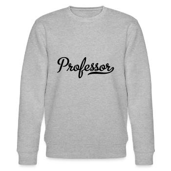 Professeur - Sweat bio CHANGER Stanley/Stella Unisexe - gris chiné - Devant - Nik (191cm) & Marisol (170cm)