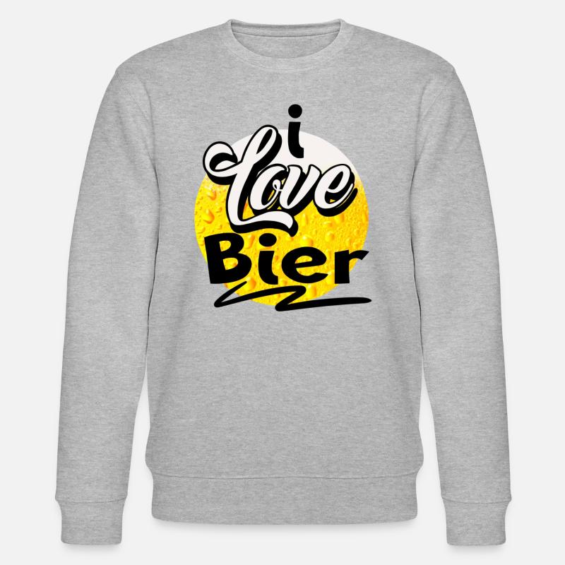 Bière - Sweat bio CHANGER Stanley/Stella Unisexe - gris chiné