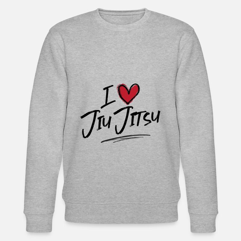 J’adore le Jiu Jitsu - Sweat bio CHANGER Stanley/Stella Unisexe - gris chiné