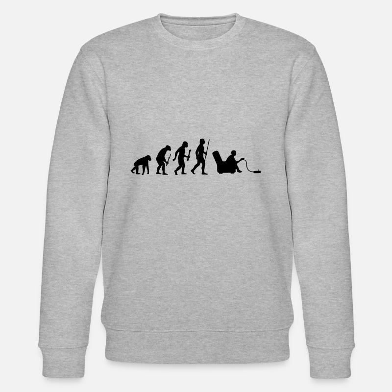 Evolution Gaming - Stanley/Stella Unisex Bio-Sweatshirt CHANGER  - Grau meliert