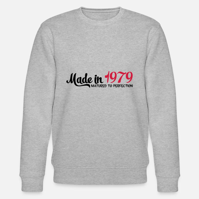 1979 - Stanley/Stella Unisex Bio-Sweatshirt CHANGER  - Grau meliert