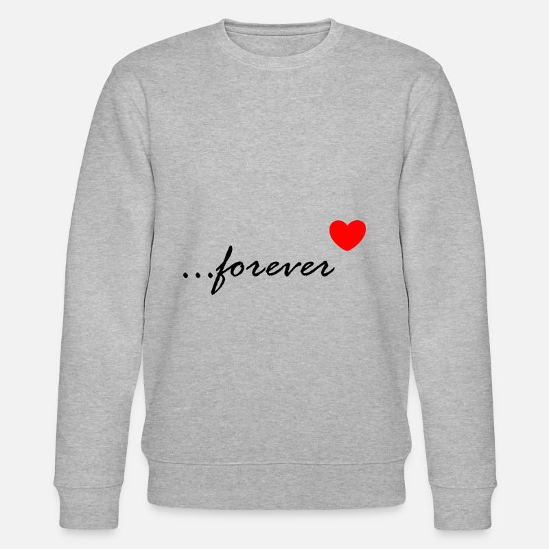 Amour 4Ever Forever - Sweat bio CHANGER Stanley/Stella Unisexe - gris chiné