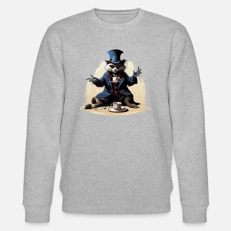 Le magicien de la caféine - Sweat bio CHANGER Stanley/Stella Unisexe - gris chiné