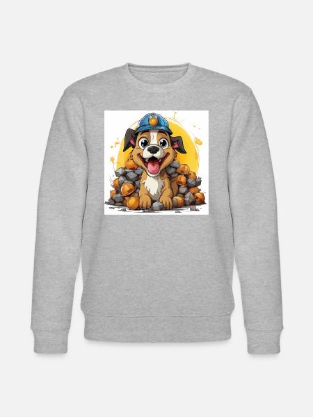 Le constructeur canin - Sweat bio CHANGER Stanley/Stella Unisexe - gris chiné