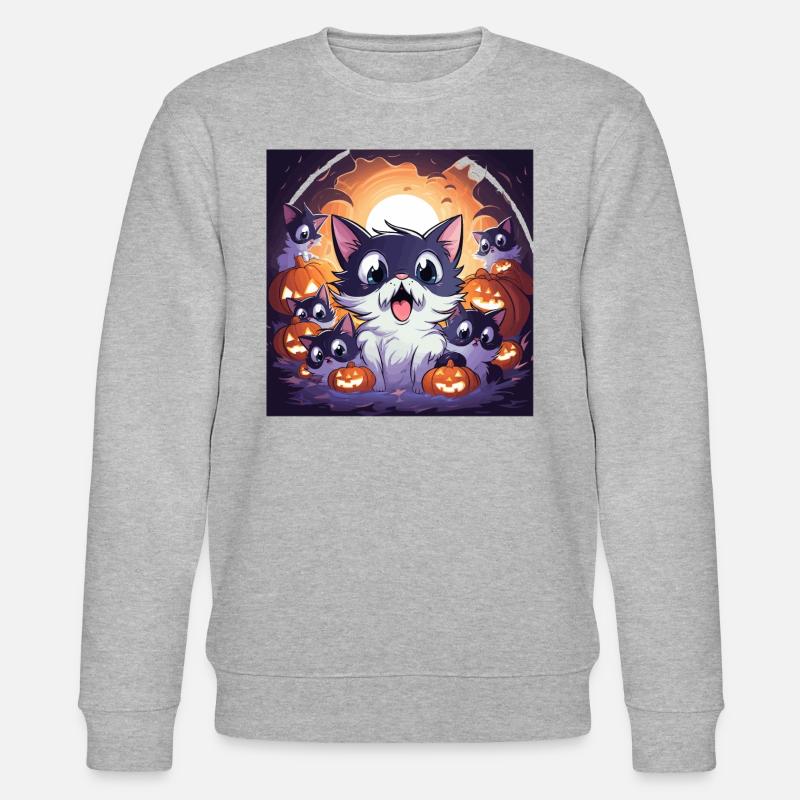 Les improbables copains fantômes - Sweat bio CHANGER Stanley/Stella Unisexe - gris chiné