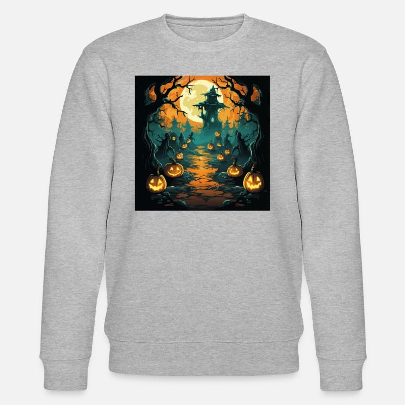 Le Sentier Enchanté - Sweat bio CHANGER Stanley/Stella Unisexe - gris chiné