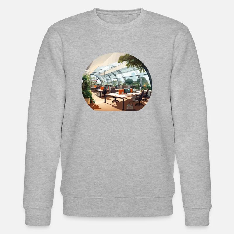 Dynamic Workspace - Stanley/Stella CHANGER Unisex Organic Sweatshirt - heather grey