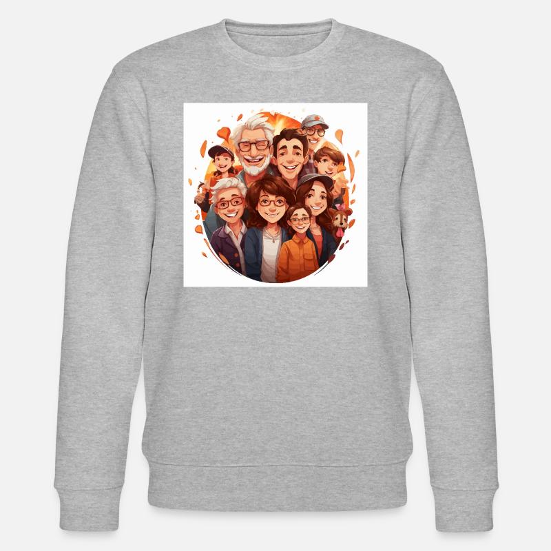 Generations United - Stanley/Stella CHANGER Unisex Organic Sweatshirt - heather grey
