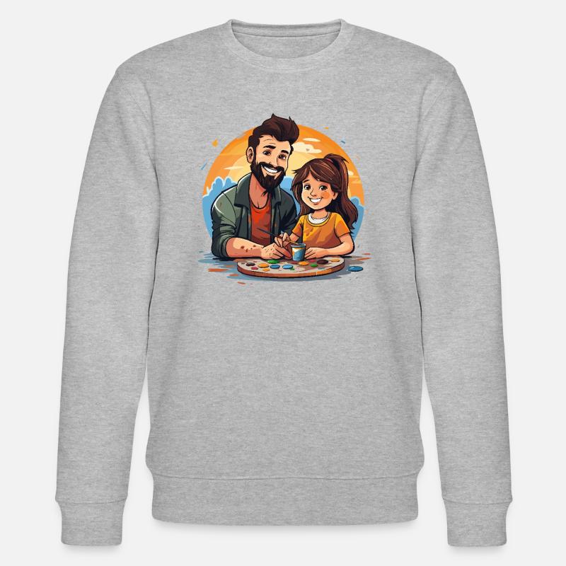 Explorateurs créatifs - Sweat bio CHANGER Stanley/Stella Unisexe - gris chiné