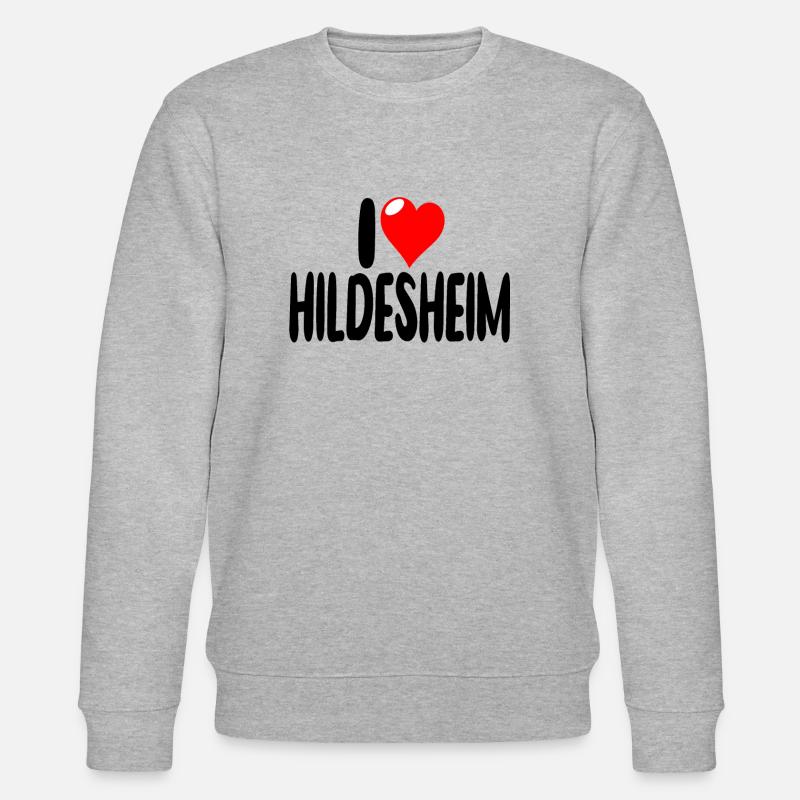 Hildesheim - Stanley/Stella Unisex Bio-Sweatshirt CHANGER  - Grau meliert