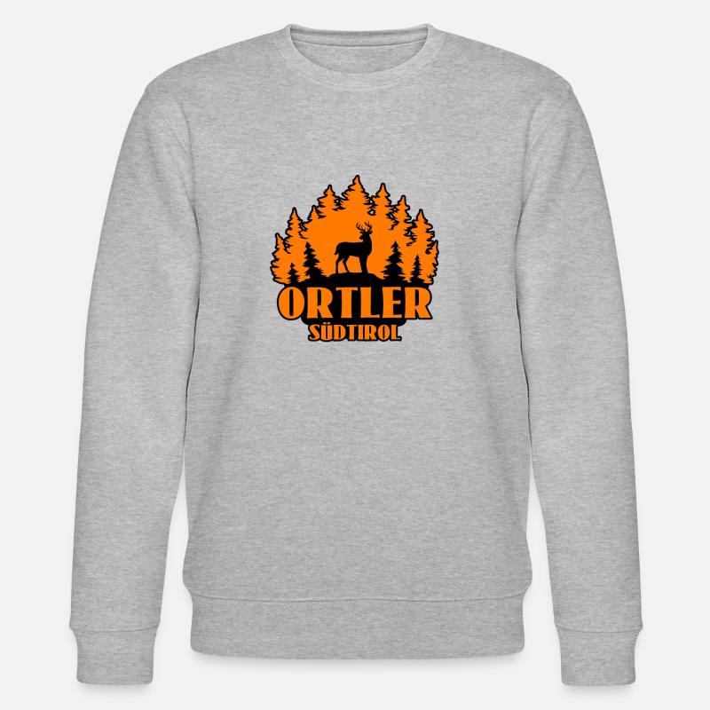 Ortler - Stanley/Stella Unisex Bio-Sweatshirt CHANGER  - Grau meliert