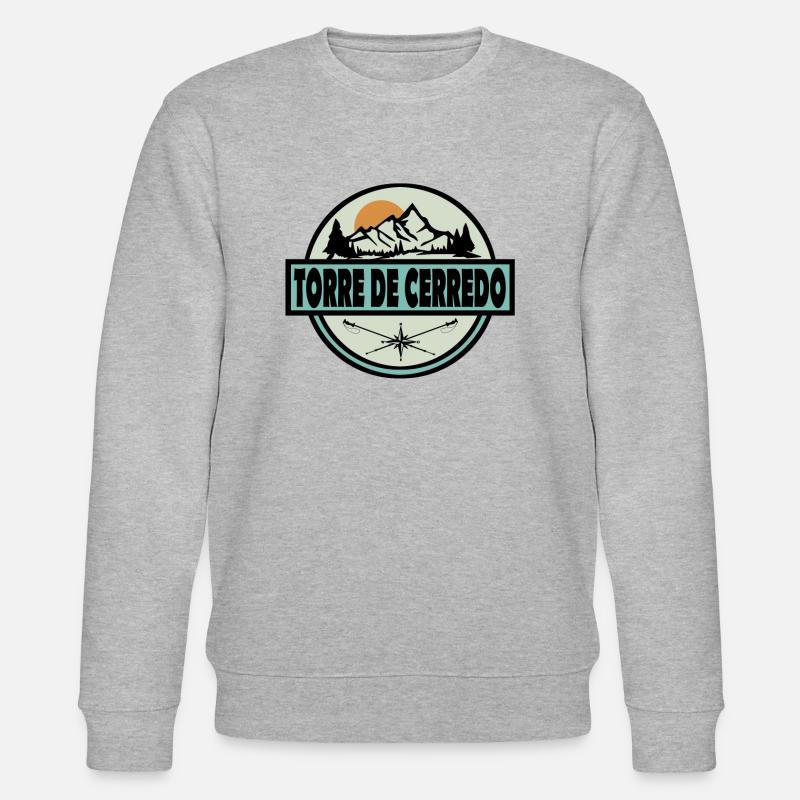 Torre de Cerredo - Sweat bio CHANGER Stanley/Stella Unisexe - gris chiné