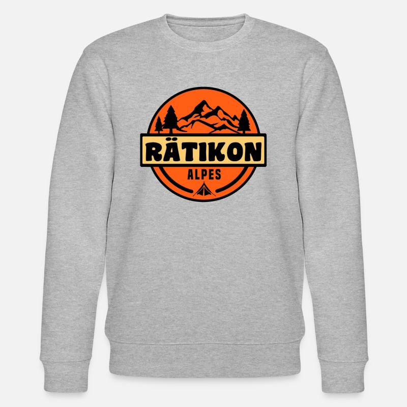 Rätikon - Sweat bio CHANGER Stanley/Stella Unisexe - gris chiné
