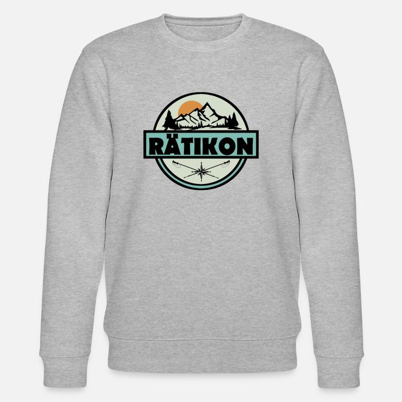 Rätikon - Sweat bio CHANGER Stanley/Stella Unisexe - gris chiné