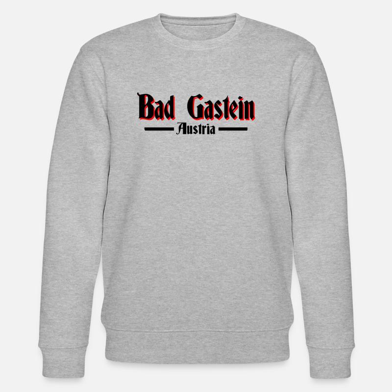 Bad Gastein - Sweat bio CHANGER Stanley/Stella Unisexe - gris chiné