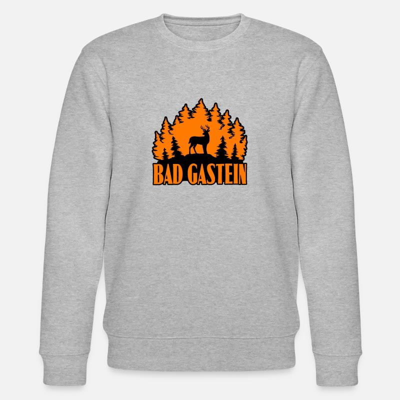 Bad Gastein - Stanley/Stella Unisex Bio-Sweatshirt CHANGER  - Grau meliert